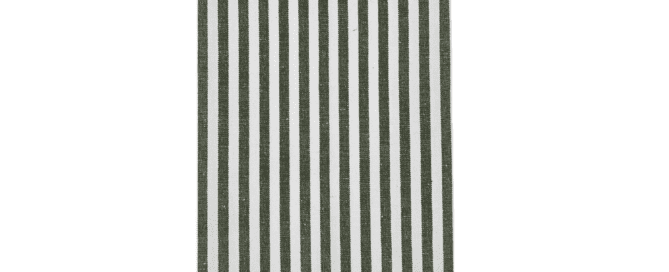 Green Striped Napkin