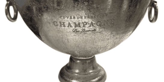 Luxe Silver Champagne Bowl